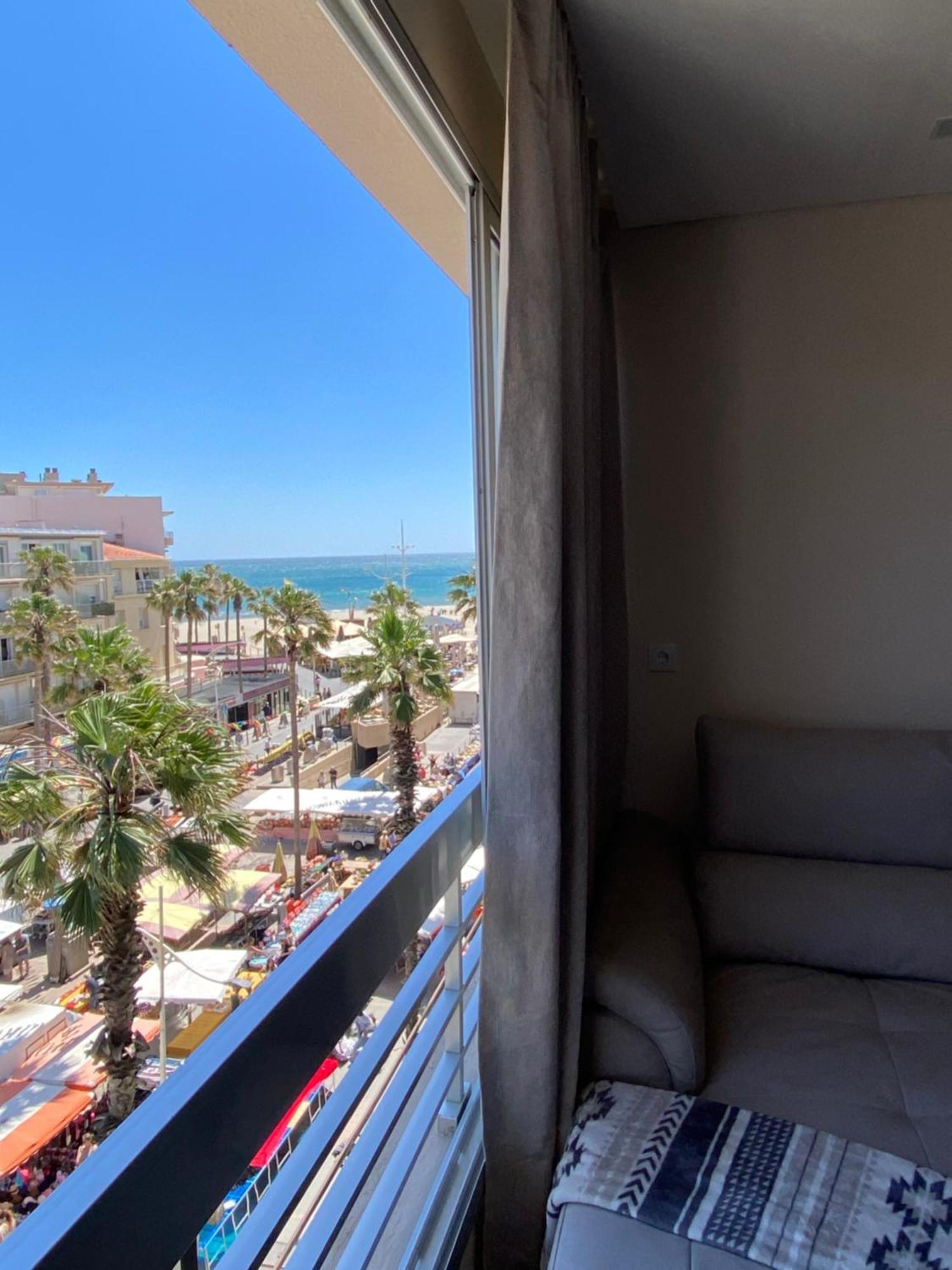 Appartement T2 Vue Sur Mer, Place Mediterranee Canet-en-Roussillon Zewnętrze zdjęcie